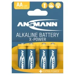ANSMANN AG X-Power Alkaline Batterie Mignon AA / LR6 4er Papierblister^ Batterien