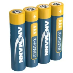ANSMANN AG X-Power Alkaline Batterie Micro AAA / LR03 4er Papierblister^ Batterien